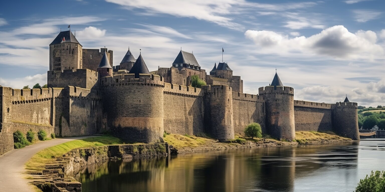le majestueux château de Fougères