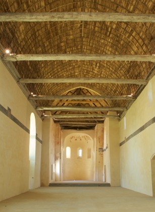 la salle des 3CHA qui est dans l'ancienne chapelle du chateau de Châteaugiron