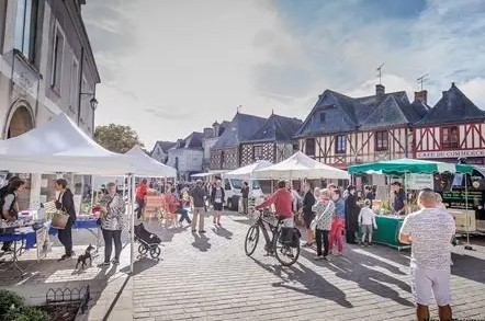 Rue du marché de la Guerche de Bretagne